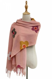 Bold Daisy Print Soft Touch Wrap